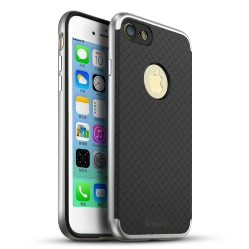 Case iPaky Premium Hybrid iPhone 7 Silber