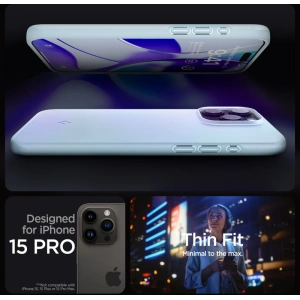 Etui Spigen Thin Fit Apple iPhone 15 Pro Mute Blue