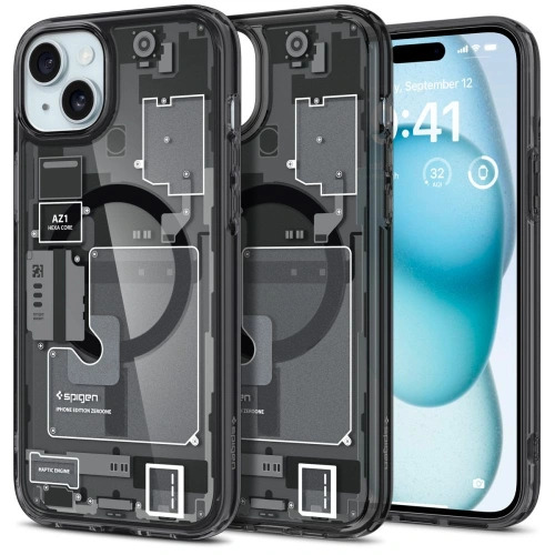 Kup Spigen Apple Husă Ultra Hybrid MagSafe iPhone 15 Plus / 14 Plus Zero One - SPN3117 - {ean13} - Sklep Home Screen