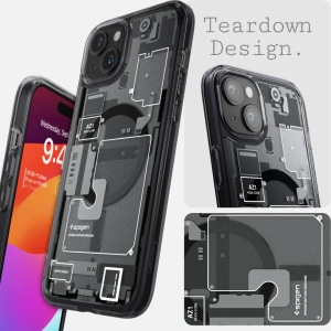 Kup Etui Spigen Ultra Hybrid Mag MagSafe Apple iPhone 15 Plus / 14 Plus Zero One - SPN3117 - {ean13} - Sklep Home Screen