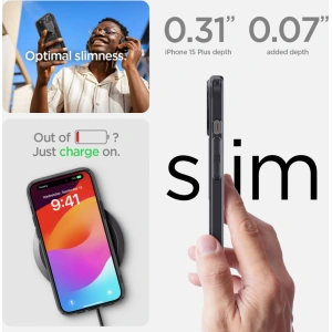 Kup Etui Spigen Ultra Hybrid Mag MagSafe Apple iPhone 15 Plus / 14 Plus Zero One - SPN3117 - {ean13} - Sklep Home Screen