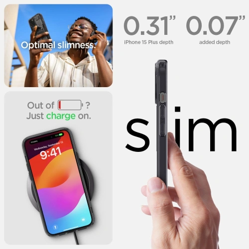 Kup Spigen Apple Husă Ultra Hybrid MagSafe iPhone 15 Plus / 14 Plus Zero One - SPN3117 - {ean13} - Sklep Home Screen