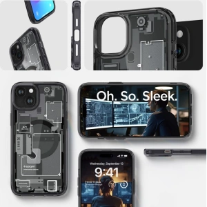 Kup Etui Spigen Ultra Hybrid Mag MagSafe Apple iPhone 15 Plus / 14 Plus Zero One - SPN3117 - {ean13} - Sklep Home Screen