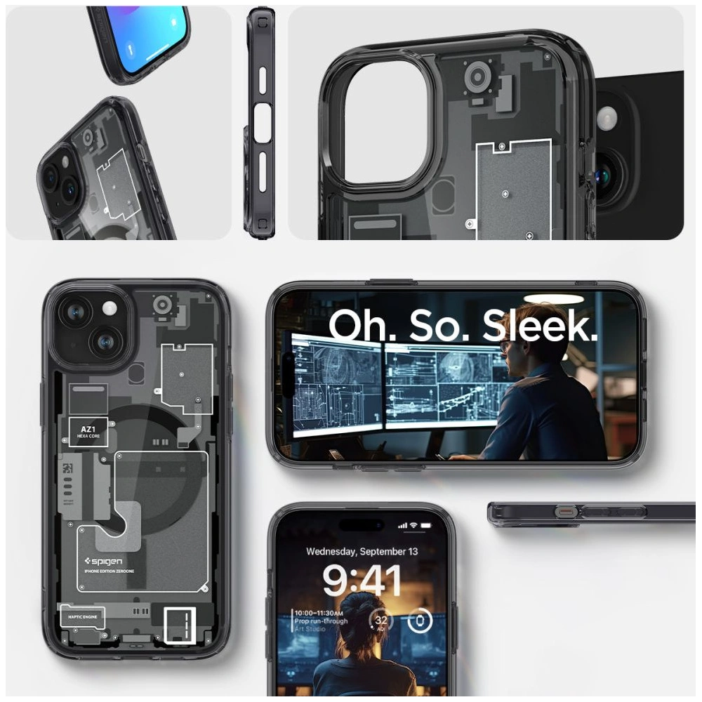 Etui Spigen Ultra Hybrid Mag MagSafe Apple iPhone 15 Plus / 14 Plus Zero One