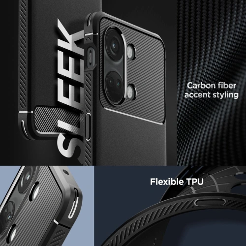 Kup Etui Spigen Rugged Armor OnePlus Nord 3 5G Matná Černá - SPN3118 - {ean13} - Sklep Home Screen