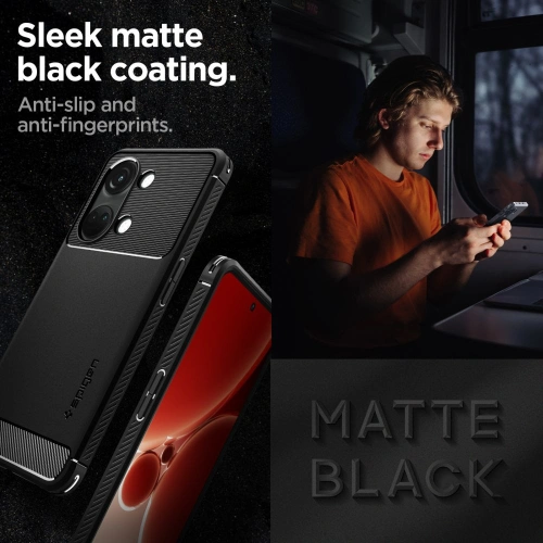Kup Etui Spigen Rugged Armor OnePlus Nord 3 5G Matná Černá - SPN3118 - {ean13} - Sklep Home Screen