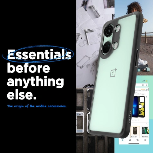 Kup Case Spigen Ultra Hybrid OnePlus Nord 3 5G Matt Schwarz - SPN3119 - {ean13} - Sklep Home Screen