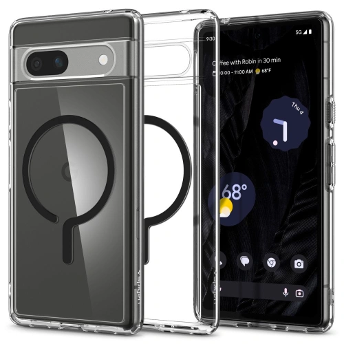 Kup Case Spigen Ultra Hybrid Onetap Ring MagSafe Google Pixel 7a Schwarz - SPN3120 - {ean13} - Sklep Home Screen