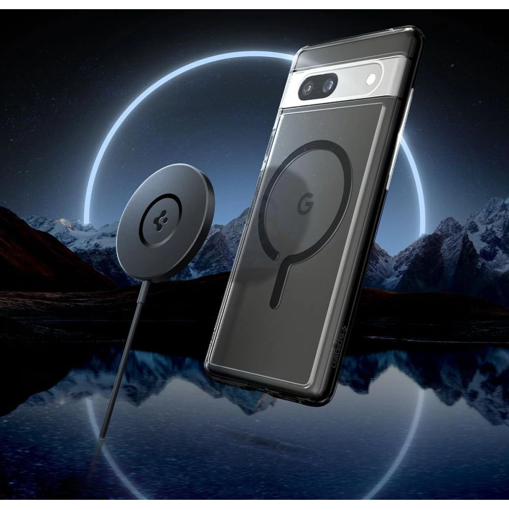 Etui Spigen Ultra Hybrid Onetap Ring MagSafe Google Pixel 7a Black