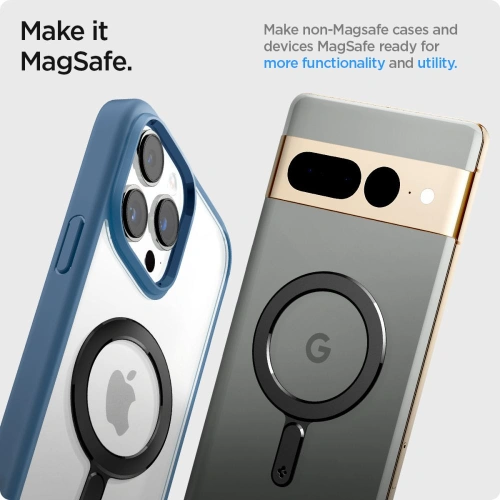 Kup Ring Spigen Onetap Ring Magnetische MagSafe Platte Schwarz - SPN3122 - {ean13} - Sklep Home Screen