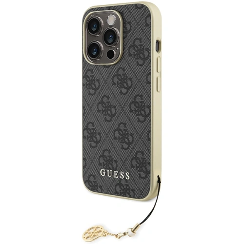 Kup Etui Guess GUHCP15LGF4GGR Apple iPhone 15 Pro hardcase 4G Charms Collection szary/grey - GUE2975 - {ean13} - Sklep Home Screen
