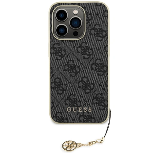 Kup Etui Guess GUHCP15LGF4GGR Apple iPhone 15 Pro hardcase 4G Charms Collection szürke/grey - GUE2975 - {ean13} - Sklep Home Screen