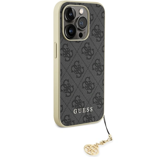 Kup Case Guess GUHCP15LGF4GGR Apple iPhone 15 Pro Hardcase 4G Charms Collection grau/grey - GUE2975 - {ean13} - Sklep Home Screen