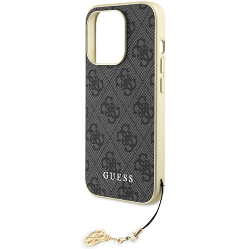 Kup Case Guess GUHCP15LGF4GGR Apple iPhone 15 Pro Hardcase 4G Charms Collection grau/grey - GUE2975 - {ean13} - Sklep Home Screen