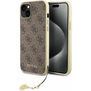 Kup Etui Guess GUHCP15MGF4GBR Apple iPhone 15 Plus / 14 Plus hardcase 4G Charms Collection brązowy/brown - GUE2976 - {ean13} - Sklep Home Screen