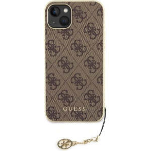 Kup Etui Guess GUHCP15MGF4GBR Apple iPhone 15 Plus / 14 Plus hardcase 4G Charms Collection brązowy/brown - GUE2976 - {ean13} - Sklep Home Screen