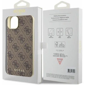 Kup Etui Guess GUHCP15MGF4GBR Apple iPhone 15 Plus / 14 Plus hardcase 4G Charms Collection brązowy/brown - GUE2976 - {ean13} - Sklep Home Screen