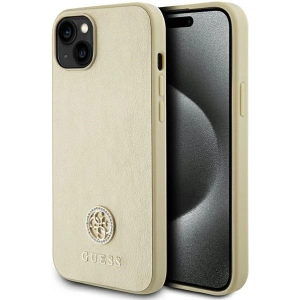 Kup Etui Guess GUHCP15MPS4DGPD Apple iPhone 15 Plus / 14 Plus hardcase Strass Metal Logo złoty/gold - GUE2977 - {ean13} - Sklep Home Screen