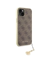Kup Case Guess GUHCP15SGF4GBR Apple iPhone 15 Hardcase 4G Charms Collection braun/brown - GUE2978 - {ean13} - Sklep Home Screen