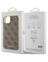 Kup Case Guess GUHCP15SGF4GBR Apple iPhone 15 Hardcase 4G Charms Collection braun/brown - GUE2978 - {ean13} - Sklep Home Screen