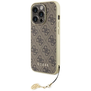 Kup Etui Guess GUHCP15XGF4GBR Apple iPhone 15 Pro Max hardcase 4G Charms Collection brązowy/brown - GUE2979 - {ean13} - Sklep Home Screen