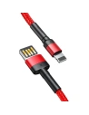 Kup Kabel Lightning USB (dwustronny) Baseus Cafule 1,5A 2m (czerwony) - BSU443RED - {ean13} - Sklep Home Screen