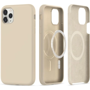 Kup Etui Tech-Protect Silicone MagSafe Apple iPhone 11 Pro Beige - THP2351 - {ean13} - Sklep Home Screen