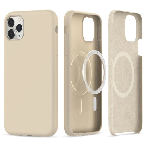 Kup Tech-Protect Apple Carcasă Silicone MagSafe iPhone 11 Pro Bej - THP2351 - {ean13} - Sklep Home Screen