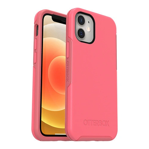 Kup Etui OtterBox Symmetry Plus iPhone 12 mini compatibil cu MagSafe (Tea Petal Pink) - OTB127PNK - {ean13} - Sklep Home Screen