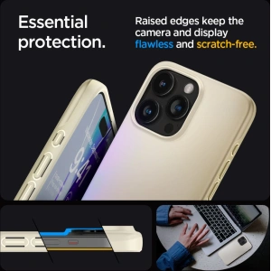 Etui Spigen Thin Fit Apple iPhone 15 Pro Mute Beige