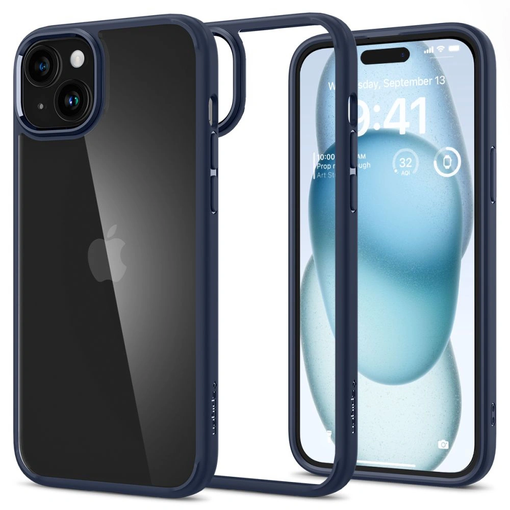 Etui Spigen Ultra Hybrid Apple iPhone 15 Navy Blue