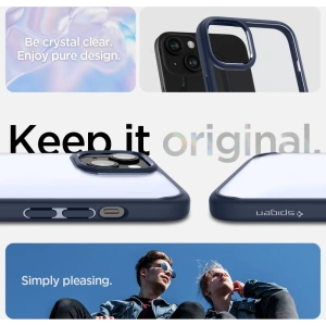 Etui Spigen Ultra Hybrid Apple iPhone 15 Navy Blue