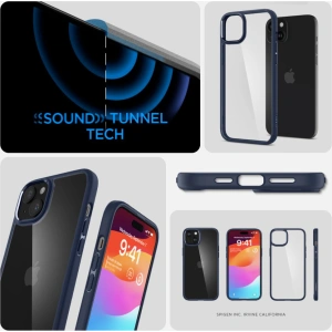 Etui Spigen Ultra Hybrid Apple iPhone 15 Navy Blue