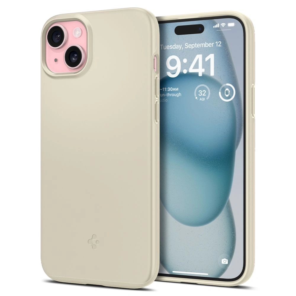 Etui Spigen Thin Fit Apple iPhone 15 Mute Beige