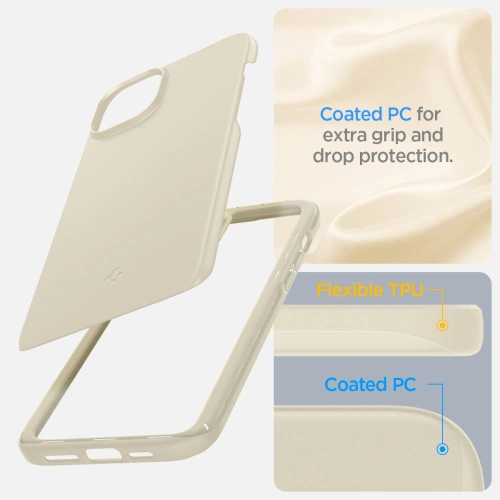 Buy Spigen Thin Fit Apple iPhone 15 Mute Beige - SPN3126 - {ean13} - Home Screen Store Europe