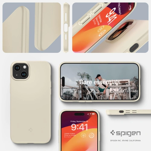 Buy Spigen Thin Fit Apple iPhone 15 Mute Beige - SPN3126 - {ean13} - Home Screen Store Europe