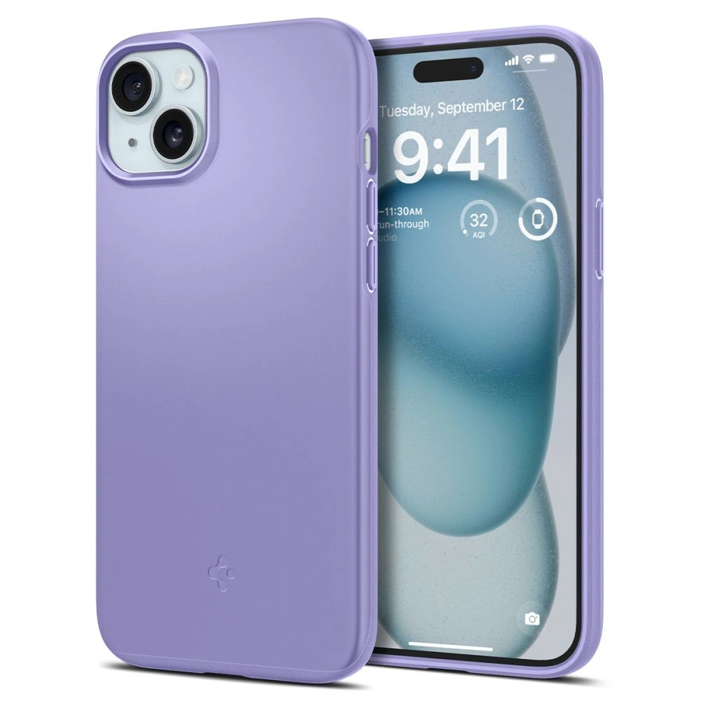 Etui Spigen Thin Fit Apple iPhone 15 Iris Purple
