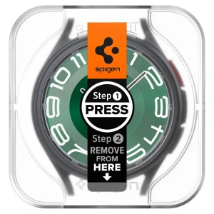 Kup Szkło hartowane Spigen GLAS.tR ez Fit Samsung Galaxy Watch 6 Classic (47mm) Clear [2 PACK] - SPN3129 - {ean13} - Sklep Home Screen