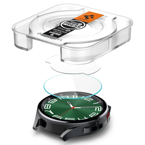 Kup Spigen Samsung Sticlă călită GLAS.tR ez Fit Galaxy Watch 6 Classic (47mm) Transparent [2 PACK] - SPN3129 - {ean13} - Sklep Home Screen