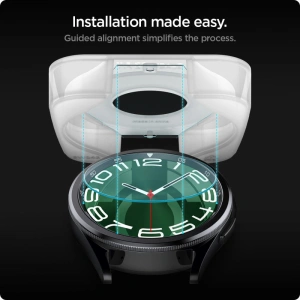 Kup Szkło hartowane Spigen GLAS.tR ez Fit Samsung Galaxy Watch 6 Classic (47mm) Clear [2 PACK] - SPN3129 - {ean13} - Sklep Home Screen