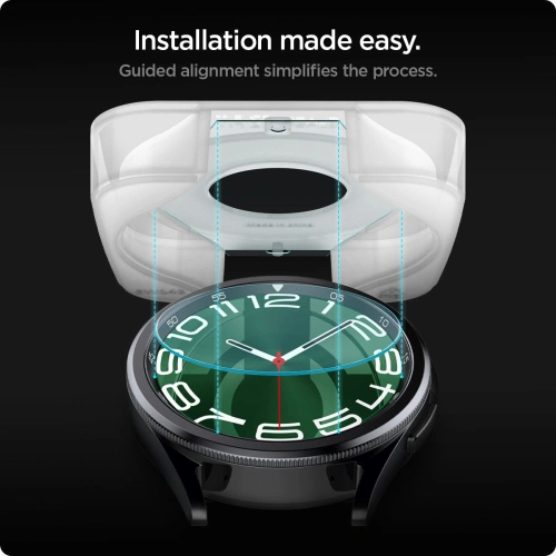Kup Spigen Samsung Sticlă călită GLAS.tR ez Fit Galaxy Watch 6 Classic (47mm) Transparent [2 PACK] - SPN3129 - {ean13} - Sklep Home Screen