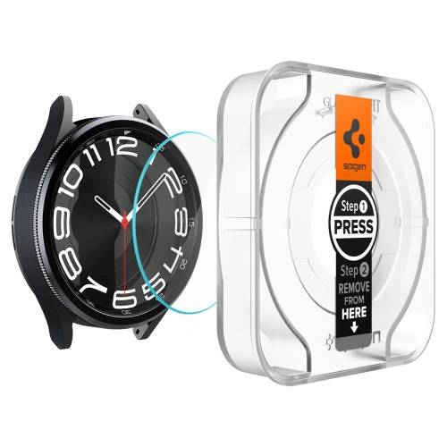 Buy Spigen GLAS.tR ez Fit Samsung Galaxy Watch 6 Classic (43mm) Clear [2 PACK] - SPN3130 - {ean13} - Home Screen Store Europe