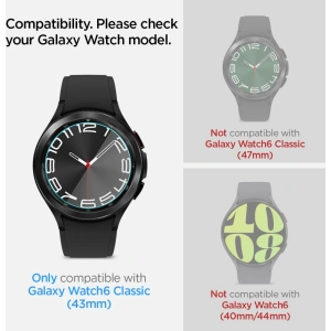 Kup Szkło hartowane Spigen GLAS.tR ez Fit Samsung Galaxy Watch 6 Classic (43mm) Clear [2 PACK] - SPN3130 - {ean13} - Sklep Home Screen