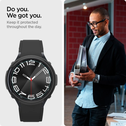 Kup Szkło hartowane Spigen GLAS.tR ez Fit Samsung Galaxy Watch 6 Classic (43mm) Clear [2 PACK] - SPN3130 - {ean13} - Sklep Home Screen