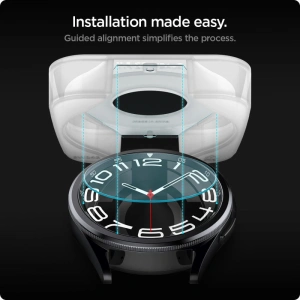 Kup Szkło hartowane Spigen GLAS.tR ez Fit Samsung Galaxy Watch 6 Classic (43mm) Clear [2 PACK] - SPN3130 - {ean13} - Sklep Home Screen