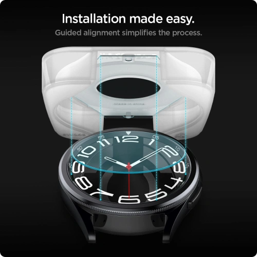 Kup Tvrzené sklo Spigen GLAS.tR ez Fit Samsung Galaxy Watch 6 Classic (43mm) Čiré [2 PACK] - SPN3130 - {ean13} - Sklep Home Screen