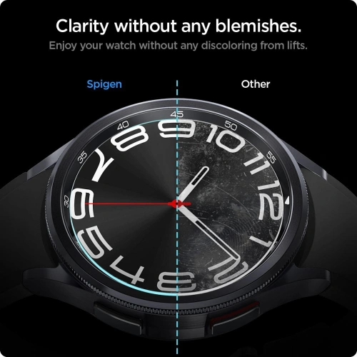 Buy Spigen GLAS.tR ez Fit Samsung Galaxy Watch 6 Classic (43mm) Clear [2 PACK] - SPN3130 - {ean13} - Home Screen Store Europe