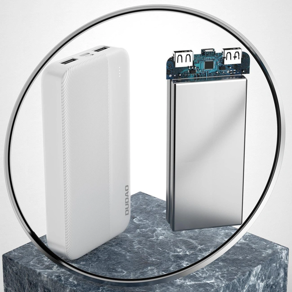 Powerbank Dudao 20000mAh 2xUSB-A 10W czarny (K4S+)