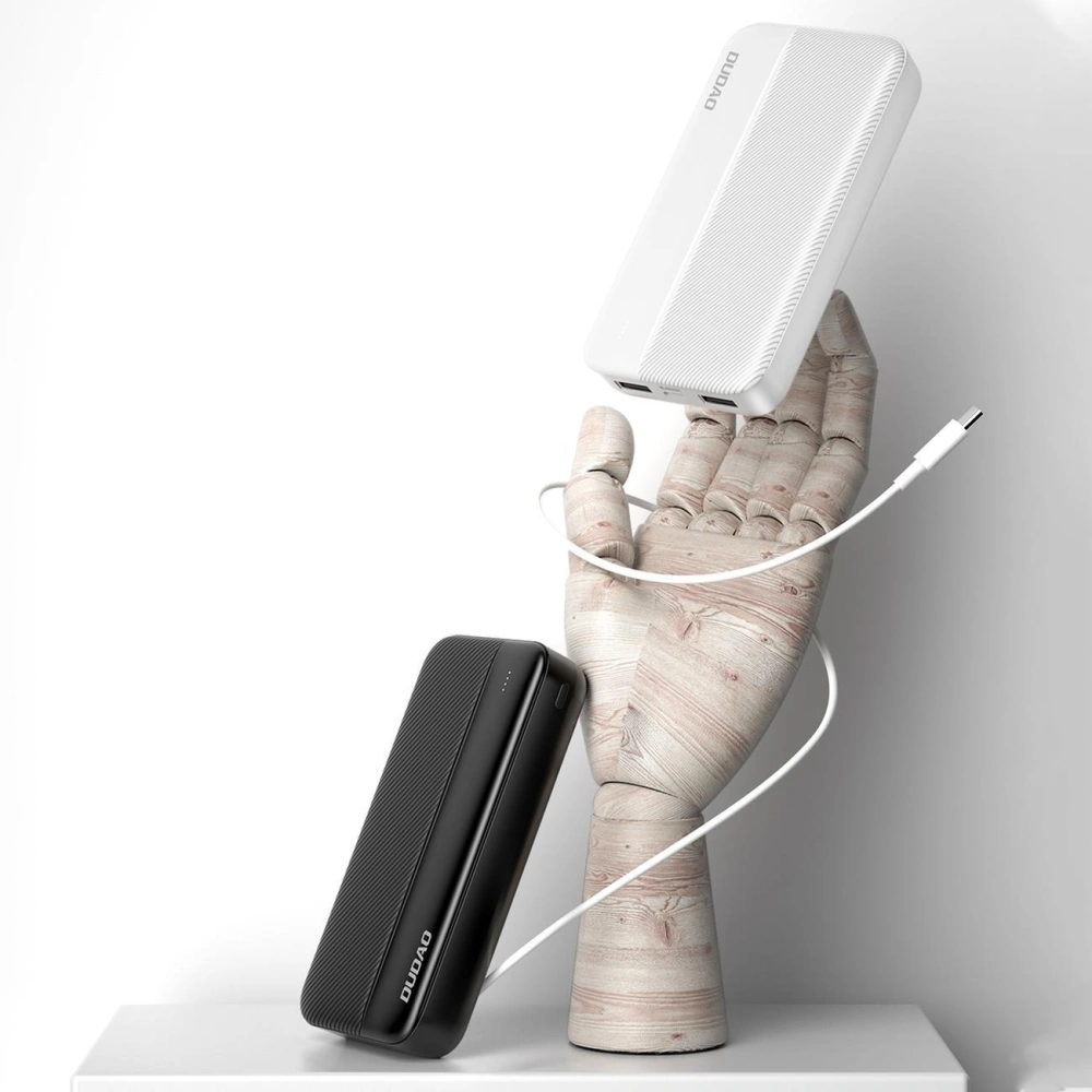 Powerbank Dudao 20000mAh 2xUSB-A 10W czarny (K4S+)