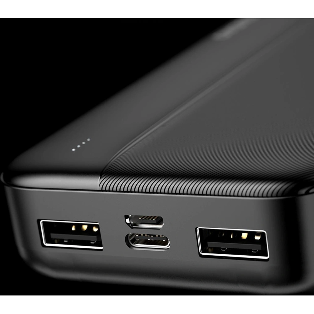 Powerbank Dudao 20000mAh 2xUSB-A 10W czarny (K4S+)